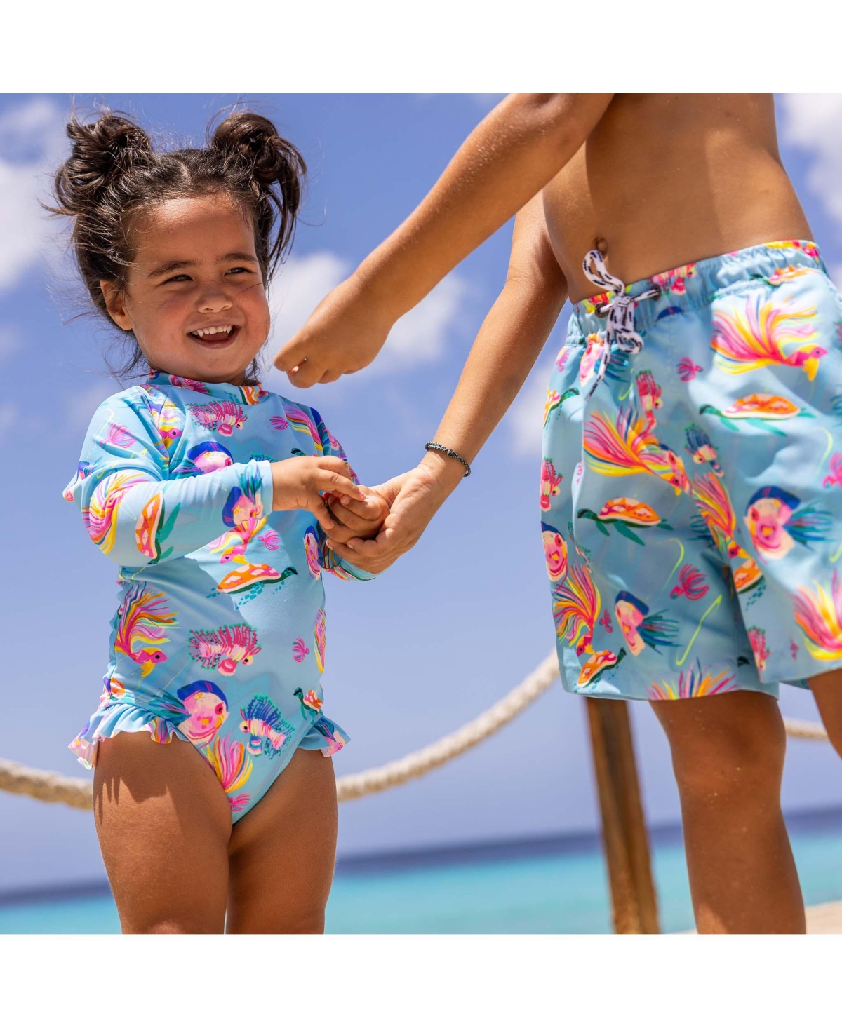 Kaleido Fish Sustainable Swim Short