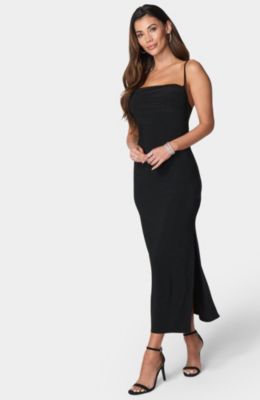 Women's Maxi Cowl Jersey Dress