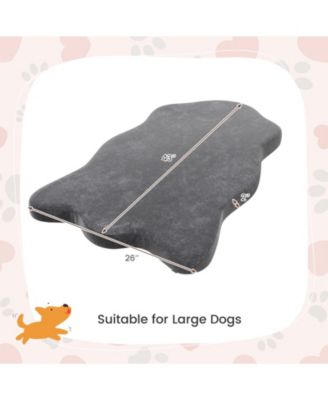 Orthopedic Dog Bed with Memory Foam Support for Large Dogs