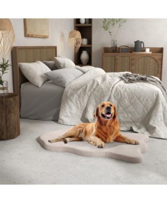 Orthopedic Dog Bed with Memory Foam Support for Large Dogs