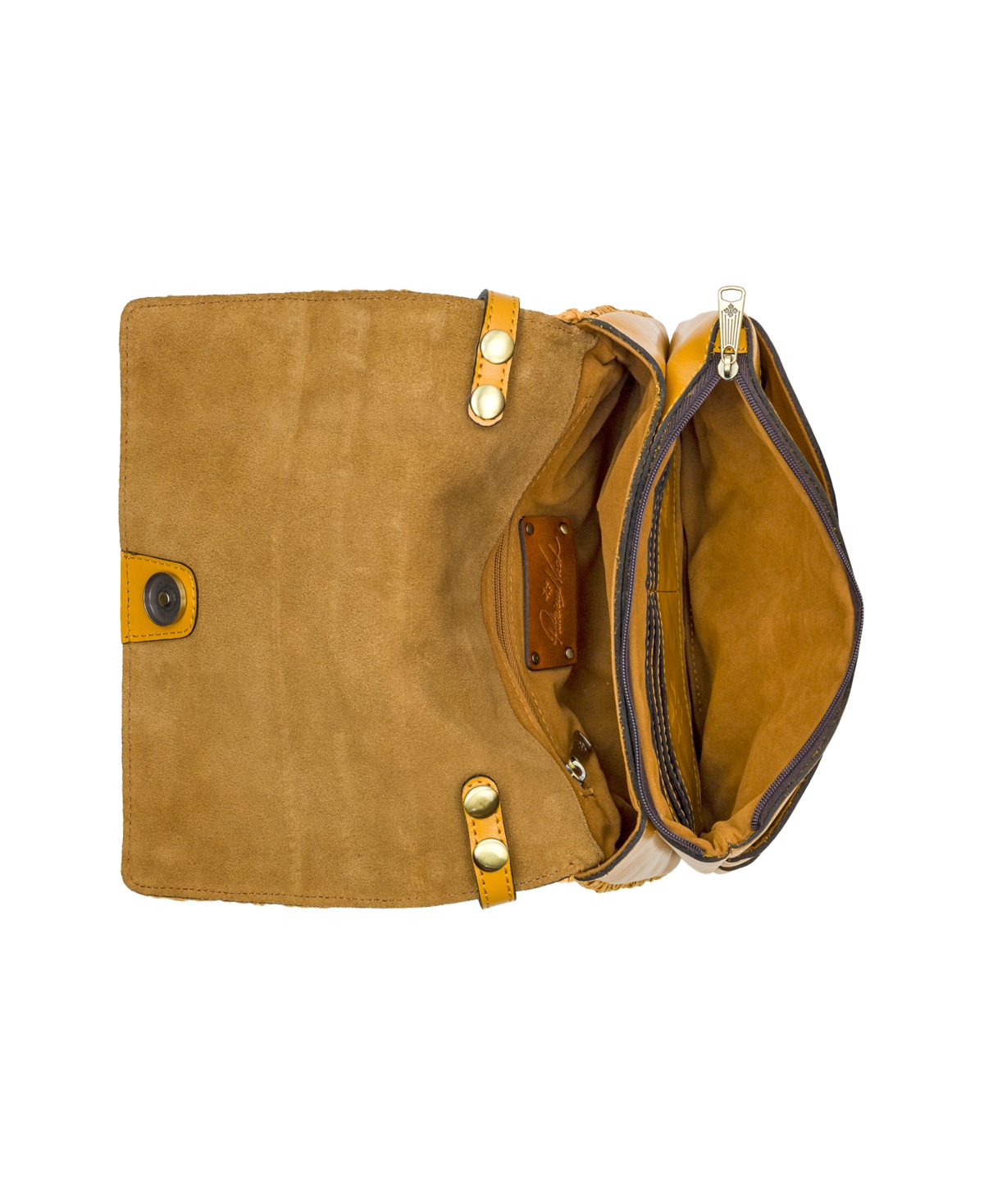 Shop Patricia Nash Penley Small Crossbody Bag In Mango