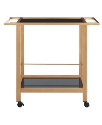 Gaelle 2 Tier Bar Cart W Handle