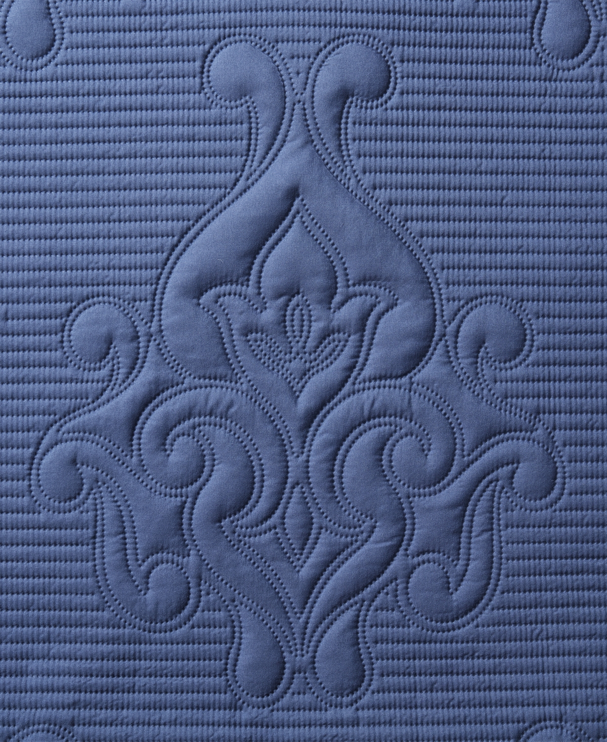 Vcny Home Solomun Pinsonic Damask 3-pc. Quilt Set, Full/queen In Moonlight