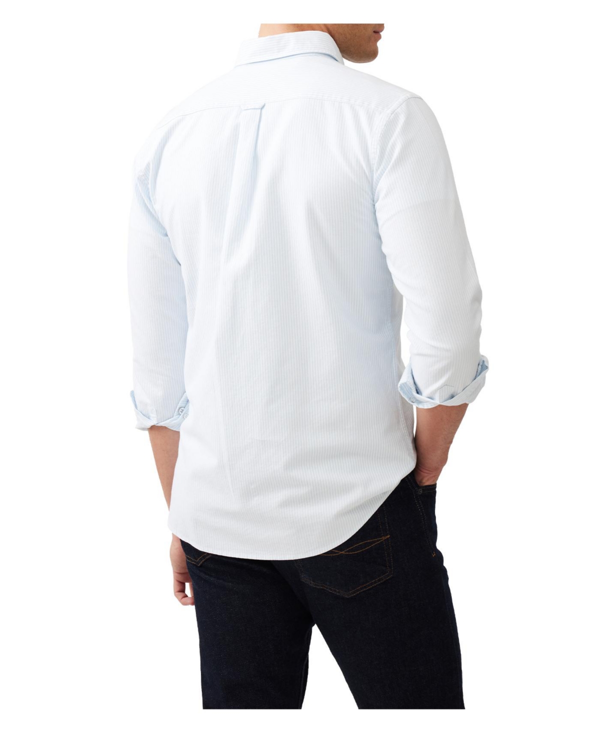 Rodd & Gunn Men's Oxford Stripe Long Sleeve Sports Fit Shirt