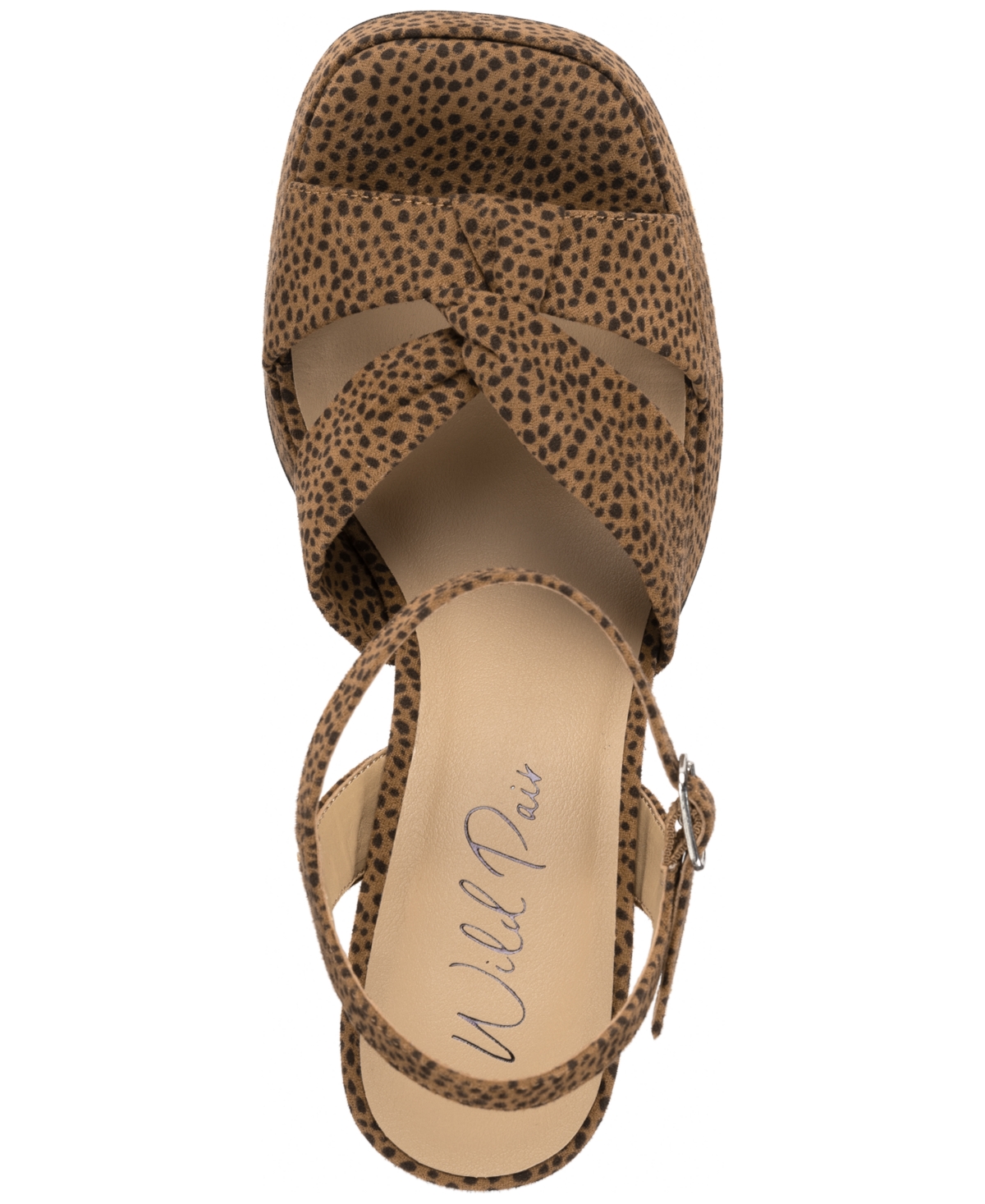 WILD PAIR LAVINIAA PLATFORM DRESS SANDALS, EXCLUSIVELY AT MACY'S 