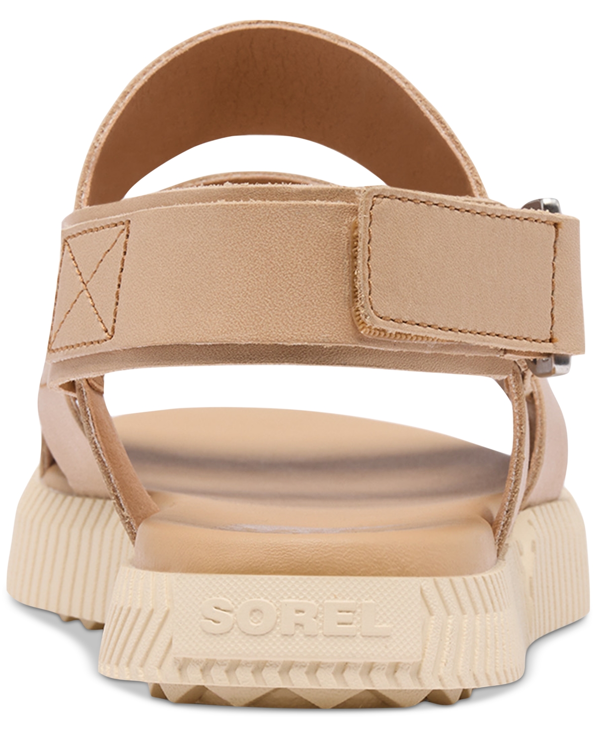 Sorel Ona Ave Slingback Sandal In Honest Beige,bleached Ceramic