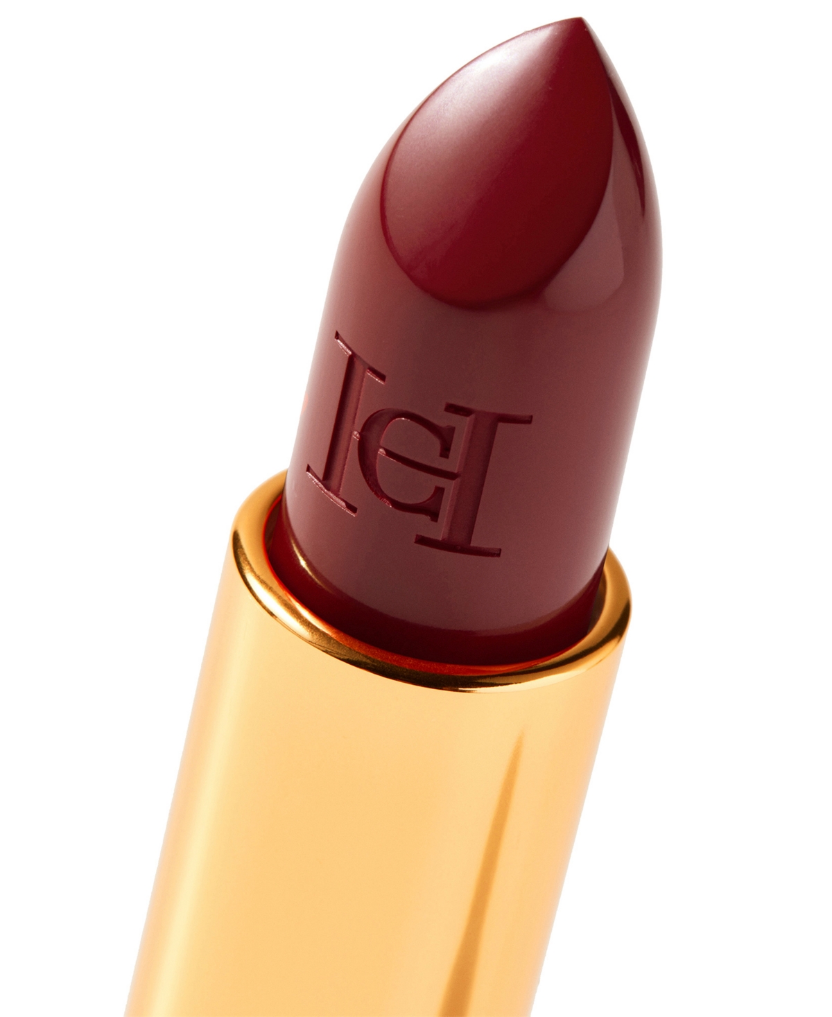 Carolina Herrera Fabulous Kiss Satin Refillable Lipstick & Kiss Of Luck Lipstick Cap In 342- Moka Craze