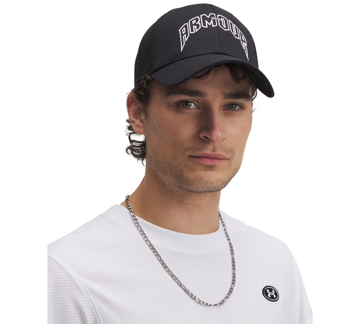 Men's Blitzing Trucker Hat - 004 Black