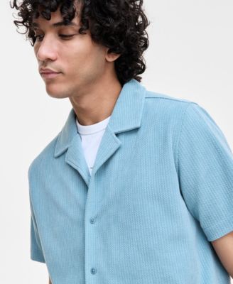 Men's Baron Textured Knit Shirt