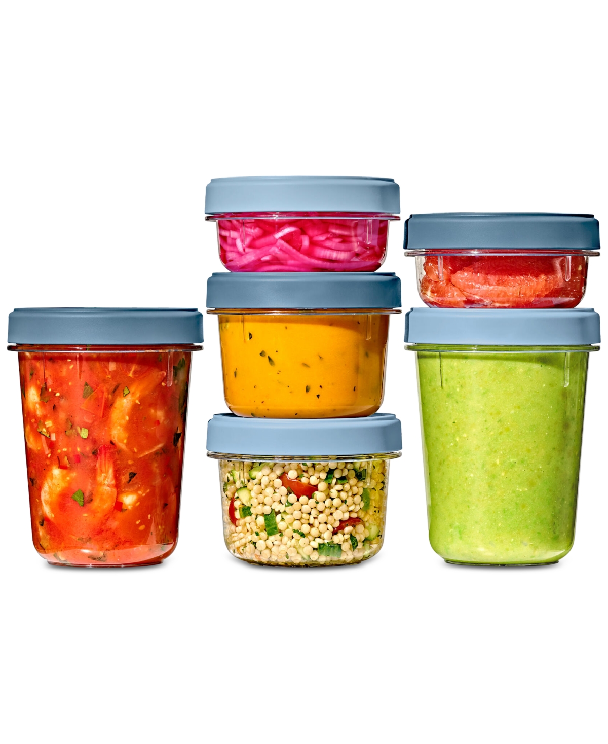 OXO GOOD GRIPS TWIST STACK 12-PIECE CONTAINER SET 