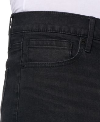 Men's Zack Slim-Fit Stretch Rip & Repair 9-1/2" Denim Shorts