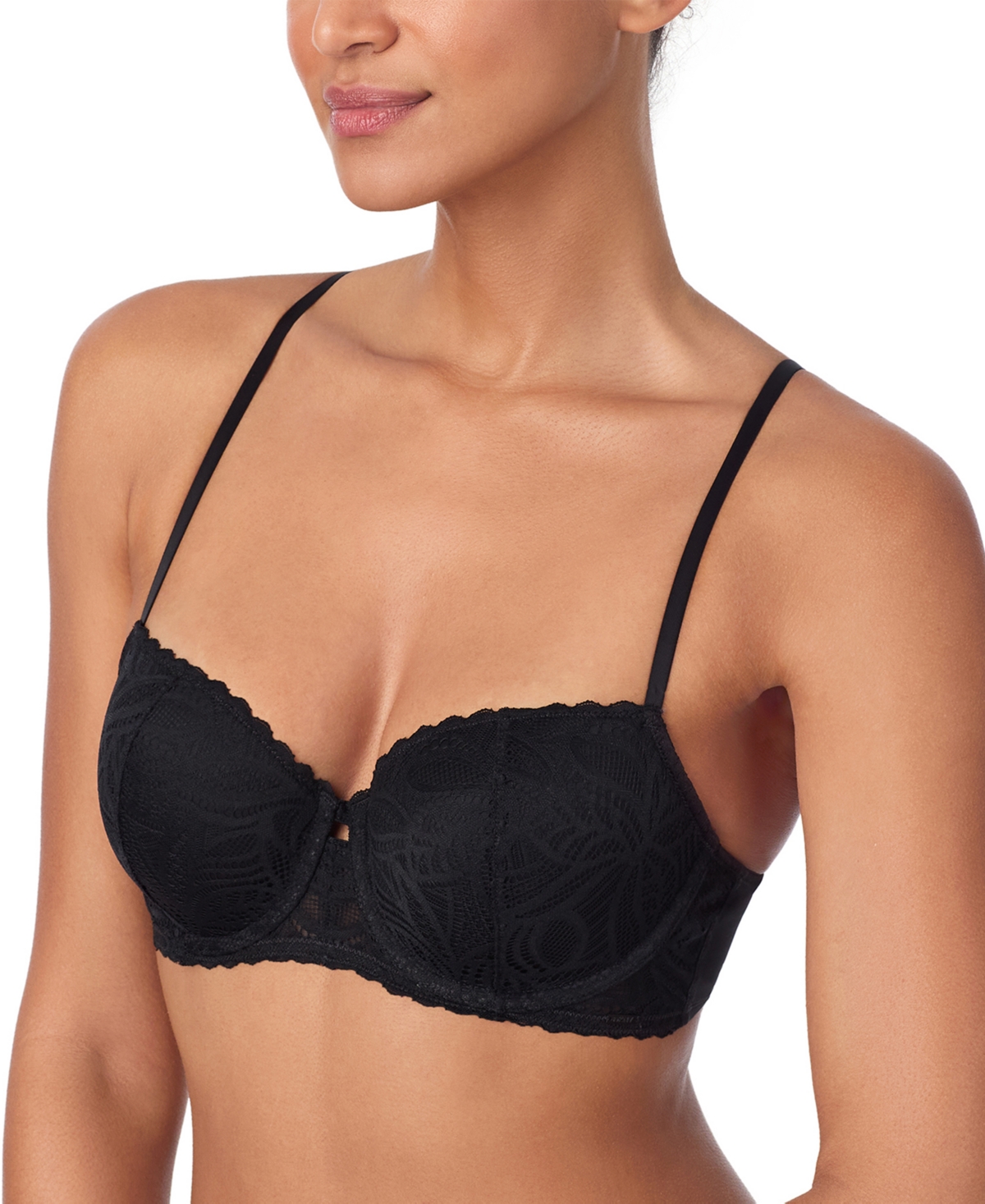 DKNY WOMEN'S LACE DECO BALCONETTE BRA DK7555 