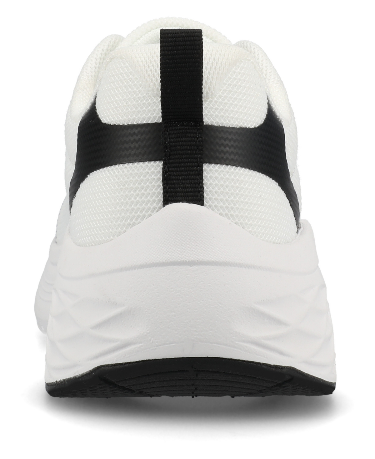 Journee Collection Women's Marshel Lace Up Jogger Sneakers In White,black