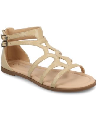 Women's Genneva Zipper Flat Sandals