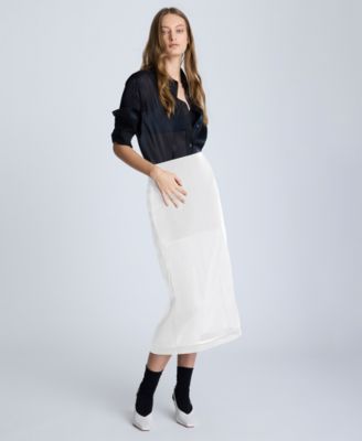 Kenneth Cole - Women's Sheer Pencil Skirt