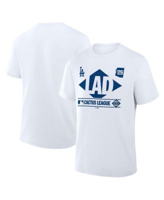 Fanatics - Men's White Los Angeles Dodgers 2025 Spring Training Cactus League True Icon T-shirt