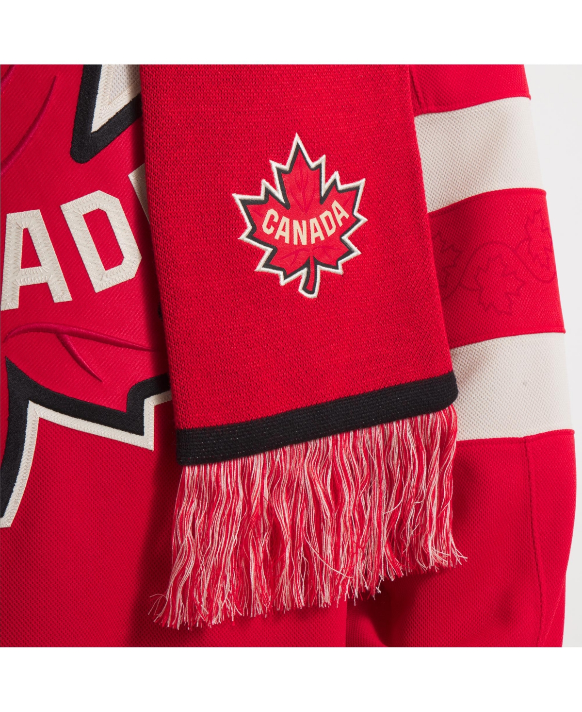 Fanatics Men's Canada 2025 4 Nations Face-off Team Scarf In Athletic Red