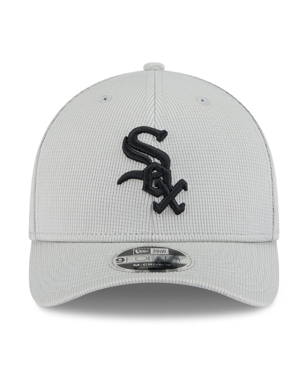 New Era Men's Gray Chicago White Sox 2025 Spring Training 9forty Adjustable Hat In Gray