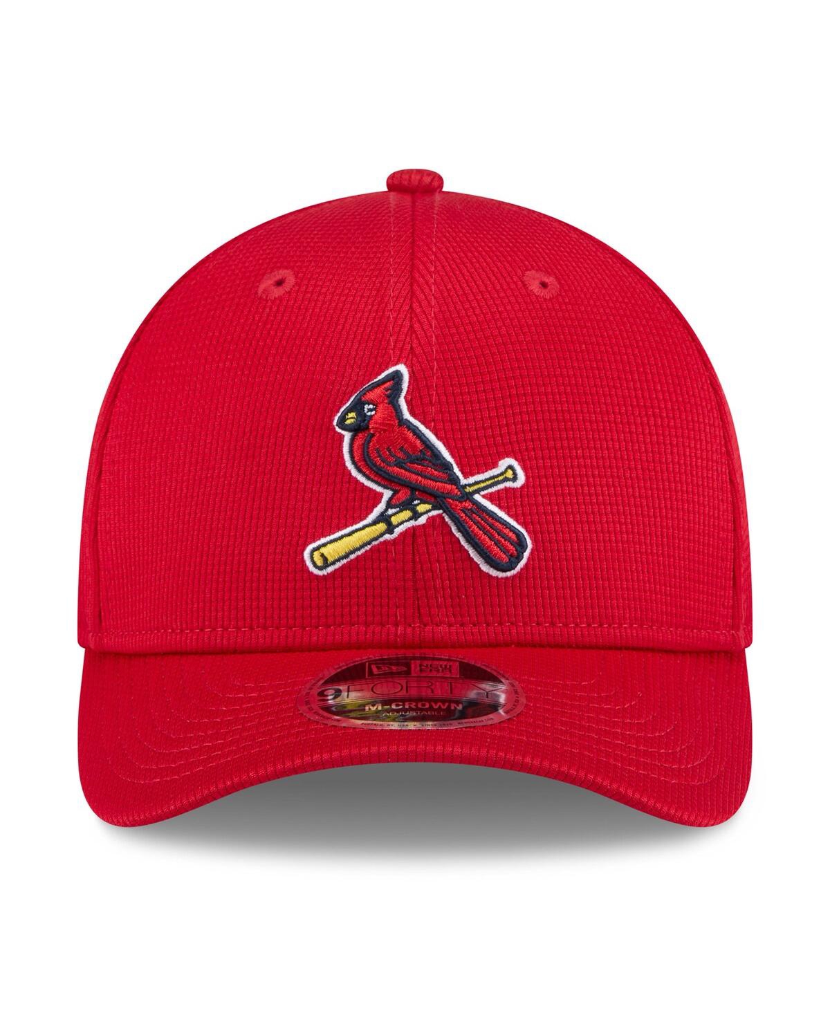 New Era Men's Red St. Louis Cardinals 2025 Spring Training 9forty Adjustable Hat In Red
