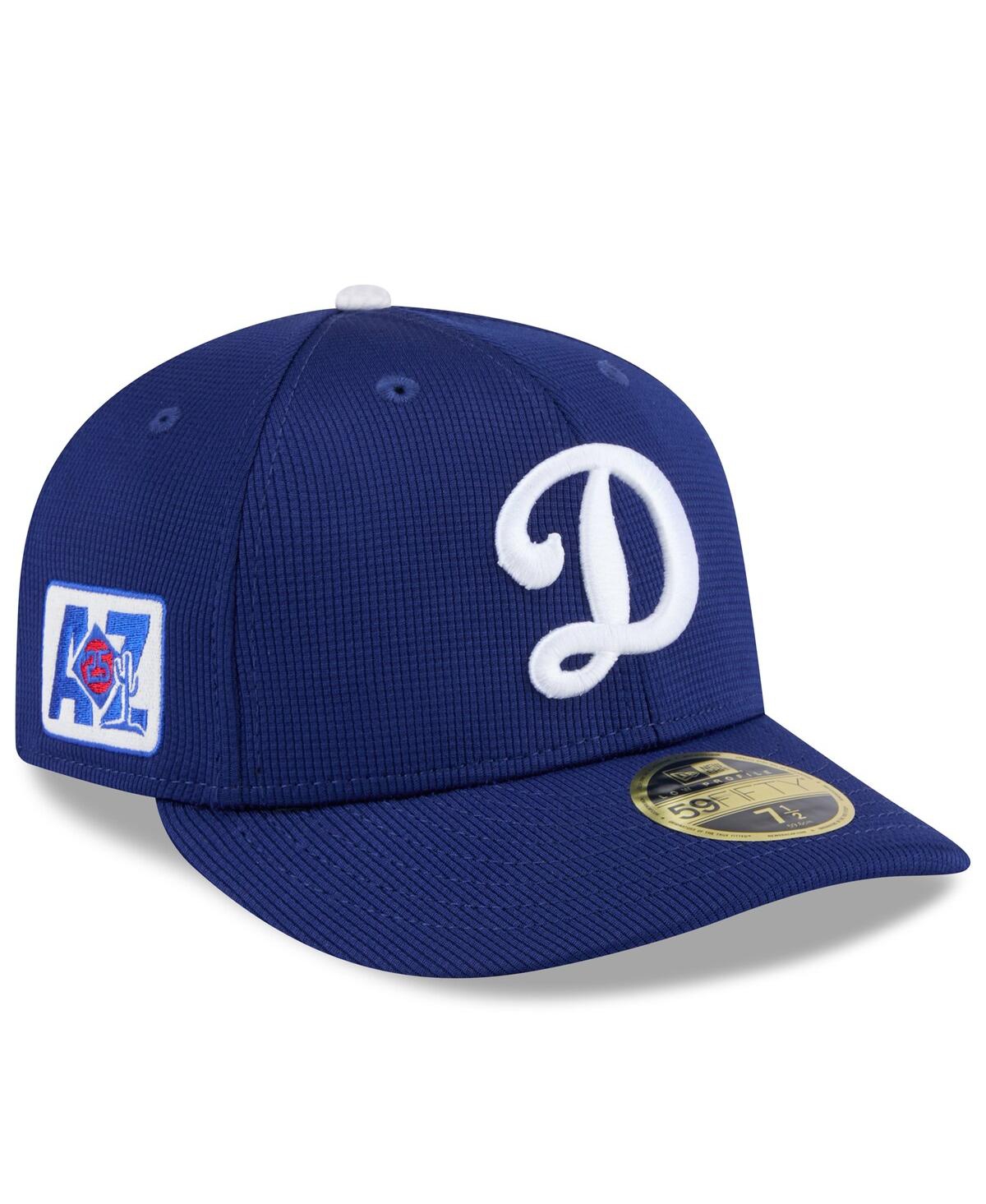 New Era Royal Los Angeles Dodgers 2024 Batting Practice Low Profile 59fifty Fitted Hat In Royal
