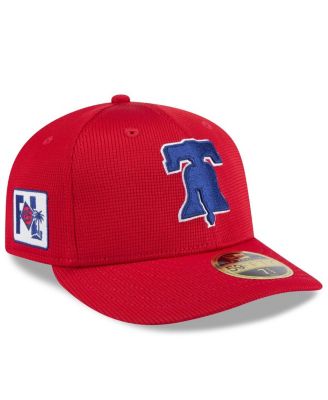 New Era - Men's Red Philadelphia Phillies 2025 Spring Training Low Profile 59FIFTY Fitted Hat