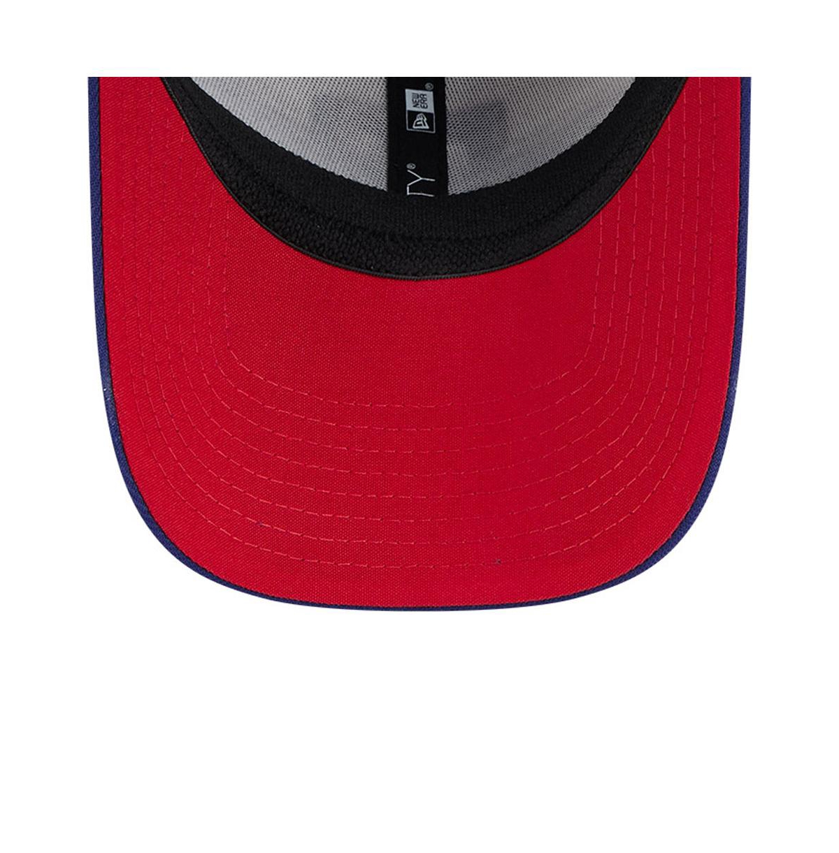 New Era Men's Red/royal Texas Rangers 2025 Spring Training 39thirty Flex Hat In Red,royal