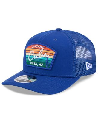 New Era - Men's Royal Chicago Cubs 2025 Spring Training 9SEVENTY Stretch-snap Trucker Hat