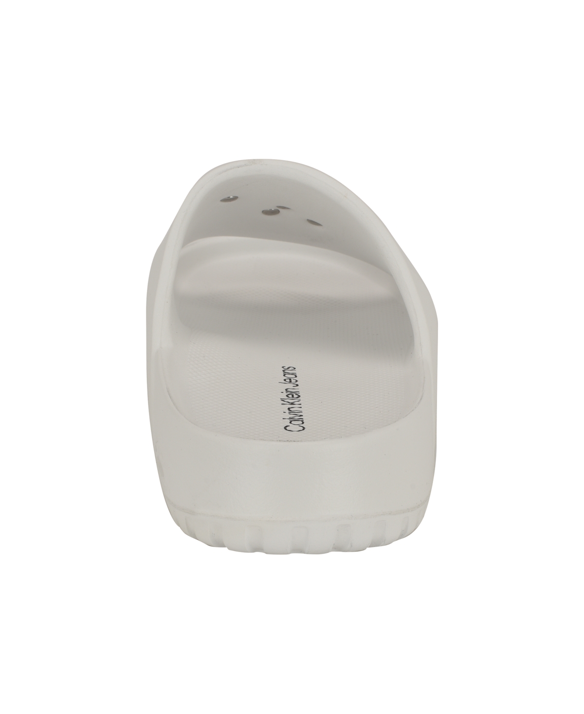 Calvin Klein Nanzey Slide Sandal In White