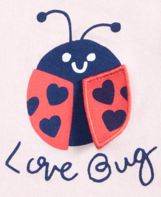 Baby Girls Love Bug Graphic T-Shirt, Exclusively at Macy's 