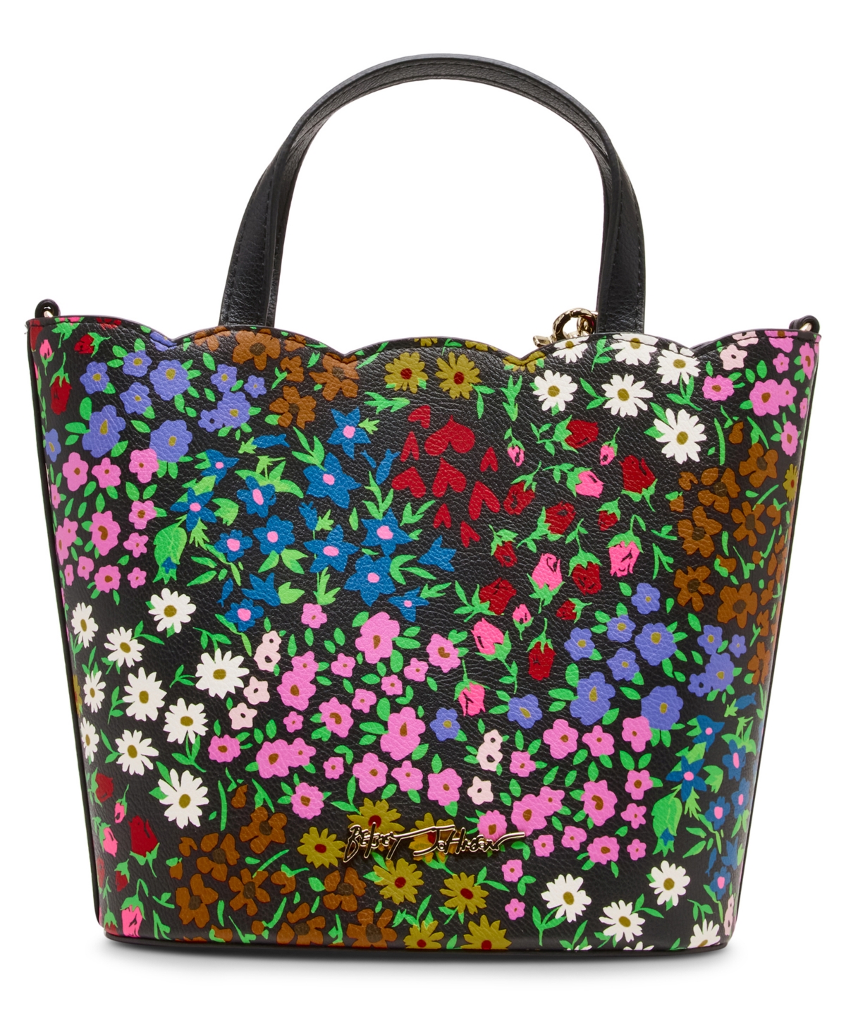 Betsey Johnson Scalloped Small Tote Bag