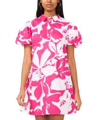 msk short sleeve shirt dress MSK Women's Short Sleeve Zip Up Dress, Medium