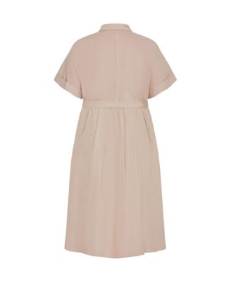 Plus Size Elly Shirt Dress