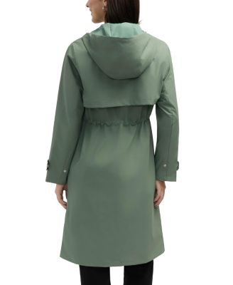 Women s Longline Rubber coated Raincoat