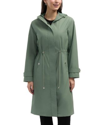 Women s Longline Rubber coated Raincoat