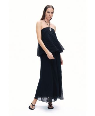 Women's Halter Neck Maxi Dress