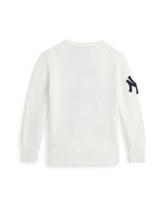 Toddler and Little Boys Yankees Bear Sweater