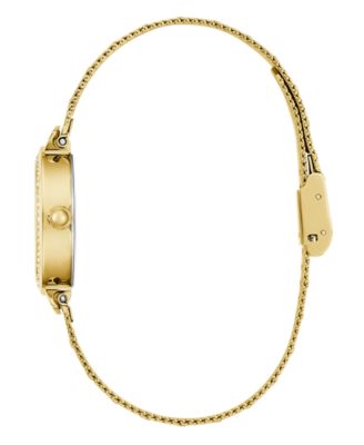 Women's Analog Gold-Tone Steel Mesh Watch, 28mm