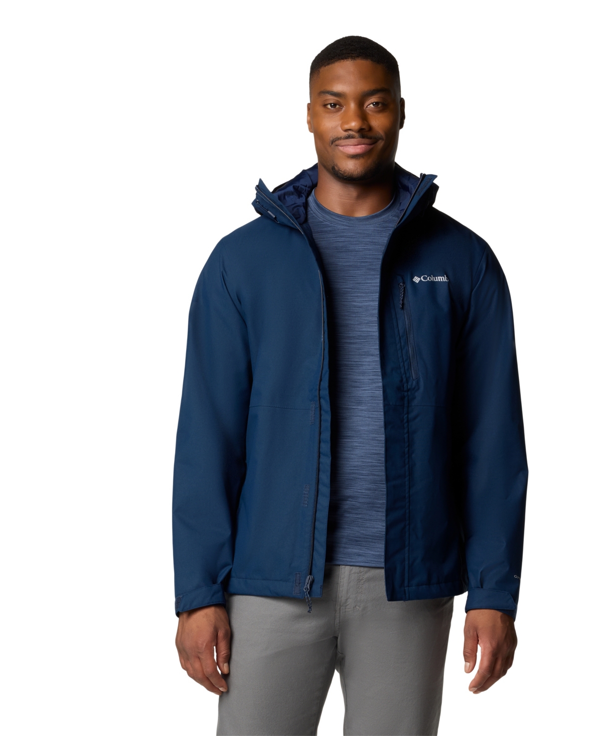 Columbia Men's Hikebound Ii Jacket In Collegiate Navy