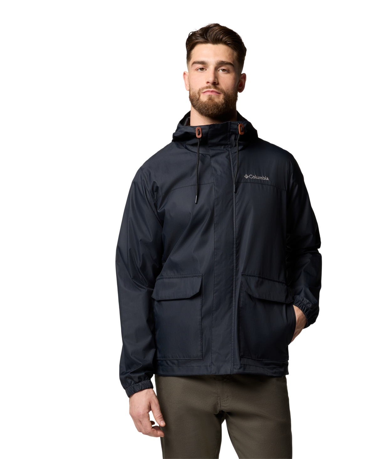 Shop Columbia Men's The Drizz Jacket In Black