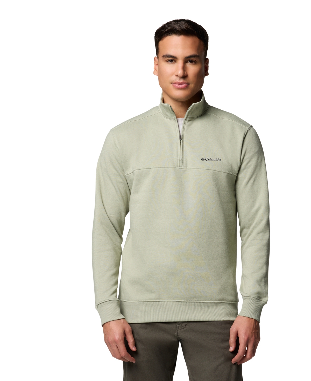 COLUMBIA MEN'S HART MOUNTAIN II QUARTER-ZIP FLEECE SWEATSHIRT 