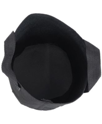 Garden Grow Bag with Handles Non-Woven Polypropylene Fabric, Black