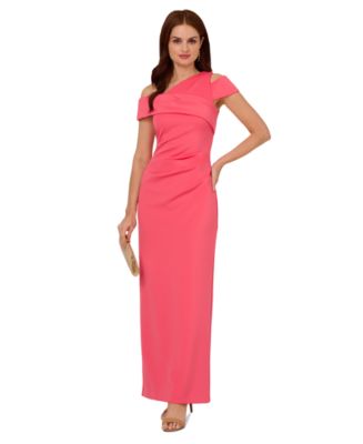 macy's asymmetrical dress XSCAPE Women's One-Shoulder Asymmetric Midi Dress