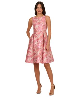 open lace back dress Sutton Jacquard Dress main image 0