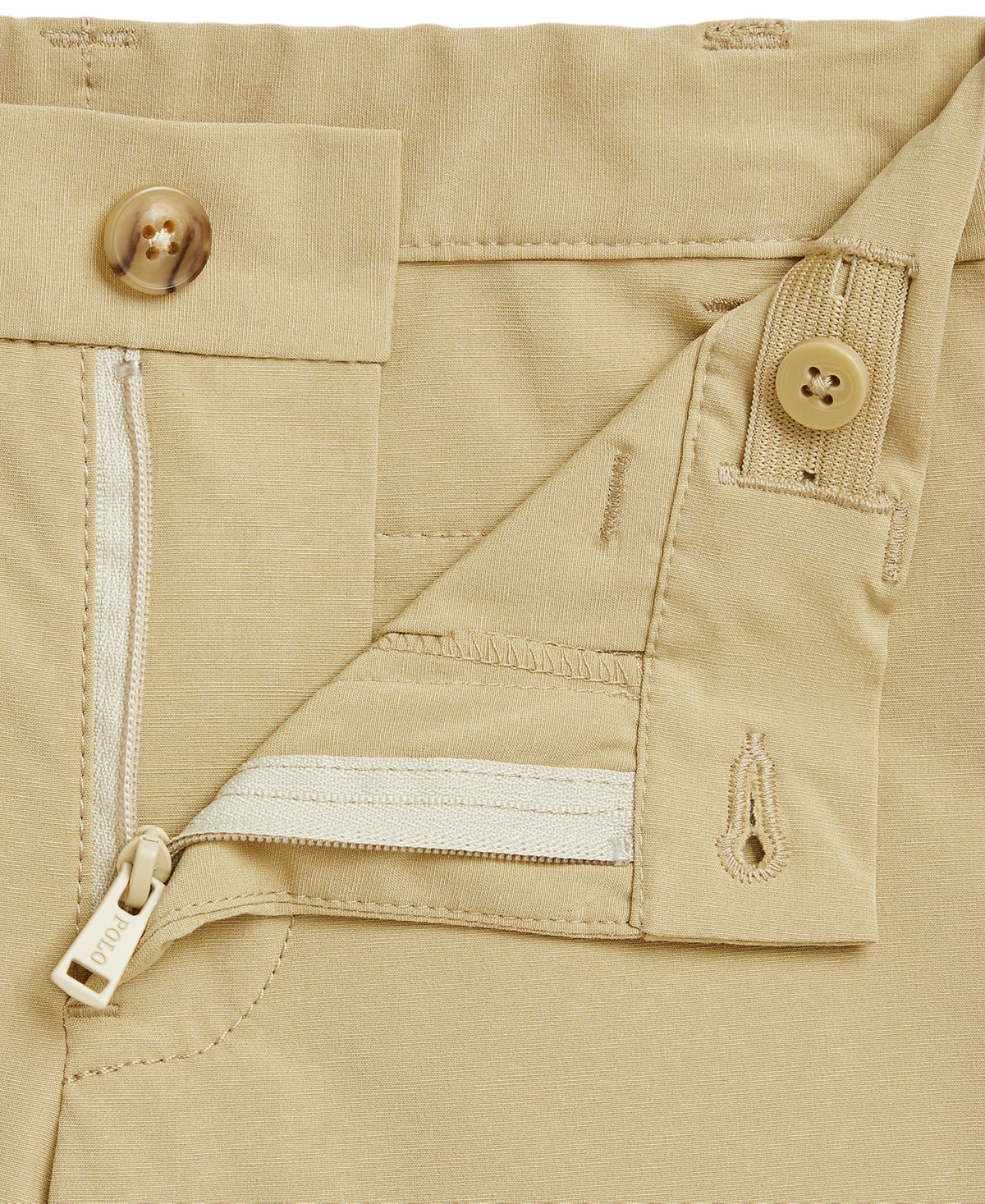 Polo Ralph Lauren Toddler And Little Boys Stretch Shorts In Coastal Beige