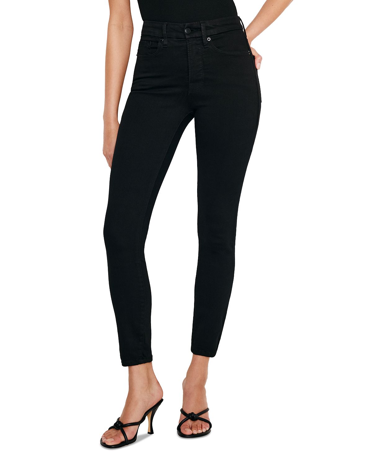Good American Women's Good Legs Skinny Jeans, Regular & Plus Size view 1 — MAYCSS fashion products