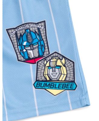 Toddler Boys Mesh Jersey Athletic Tank Top and Basketball Shorts Outfit Set