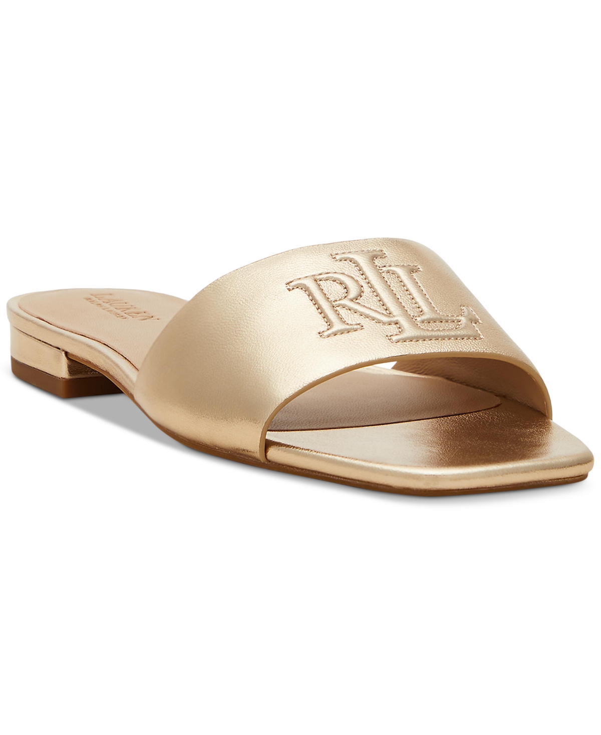 Ralph Lauren Women's Everly Slide Flat Sandals