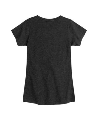 Big Girls Cowgirl Horse Graphic Short Sleeve T-Shirt