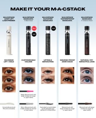 Mac Stack Elevated Mascara In Black Stack