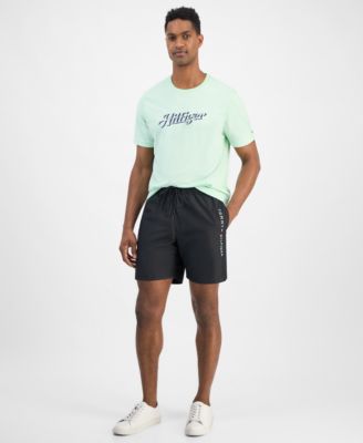 Men's Drawstring Logo 7 Swim Trunks